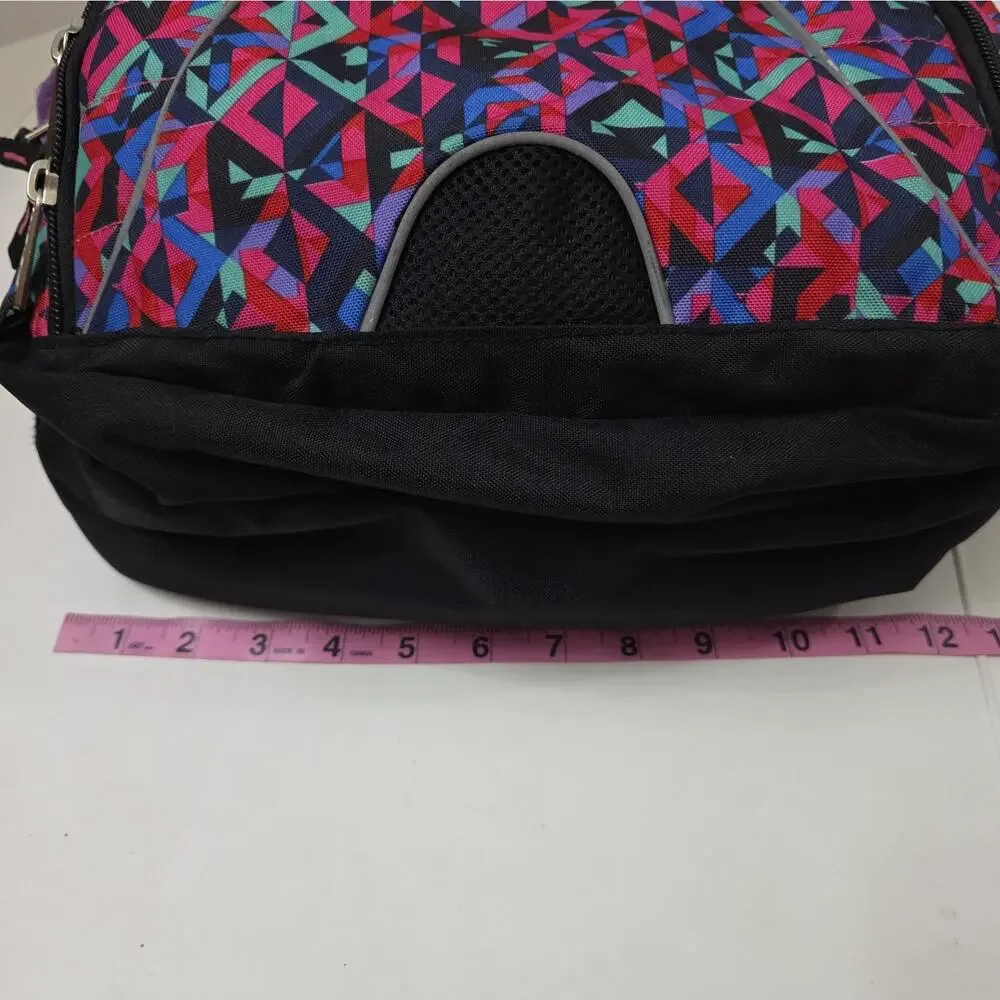 High Sierra Backpack Geometric Large Multi Pocket Laptop School Travel Bag 18x13